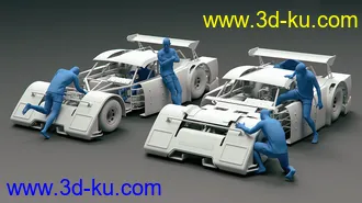3D打印模型Modular Buggy Poses For Genesis 8的图片