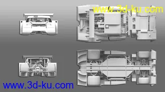 3D打印模型Modular Buggy Race Addons的图片