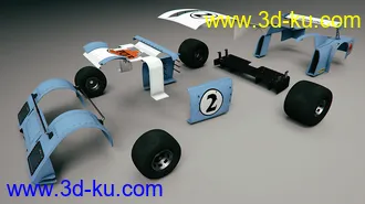 3D打印模型Modular Buggy Race Addons的图片