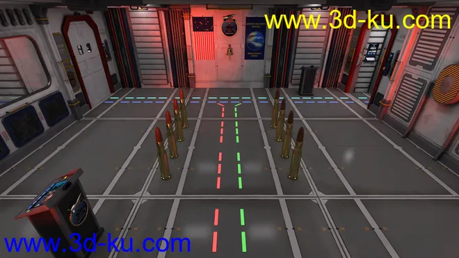 Modular Sci-Fi Quarterdeck模型的图片10