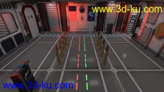 3D打印模型Modular Sci-Fi Quarterdeck的图片