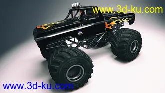 3D打印模型Monster Truck的图片