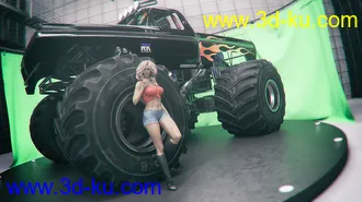 3D打印模型Monster Truck的图片