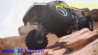 3D打印模型Monster Truck的图片