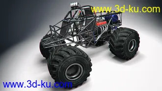 3D打印模型Monster Truck的图片