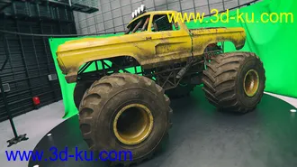 3D打印模型Monster Truck Textures Set的图片