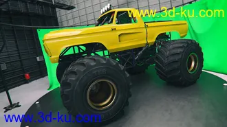 3D打印模型Monster Truck Textures Set的图片