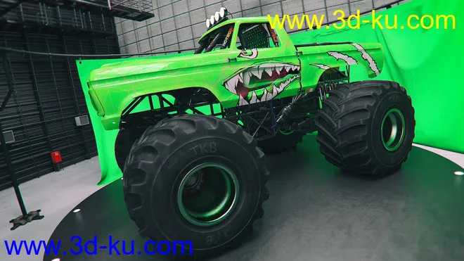 Monster Truck Textures Set模型的图片5