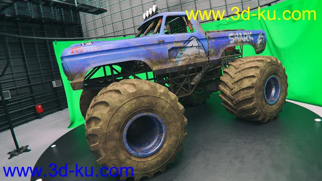 Monster Truck Textures Set模型的图片6