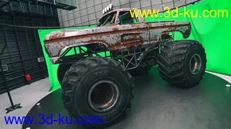 3D打印模型Monster Truck Textures Set的图片