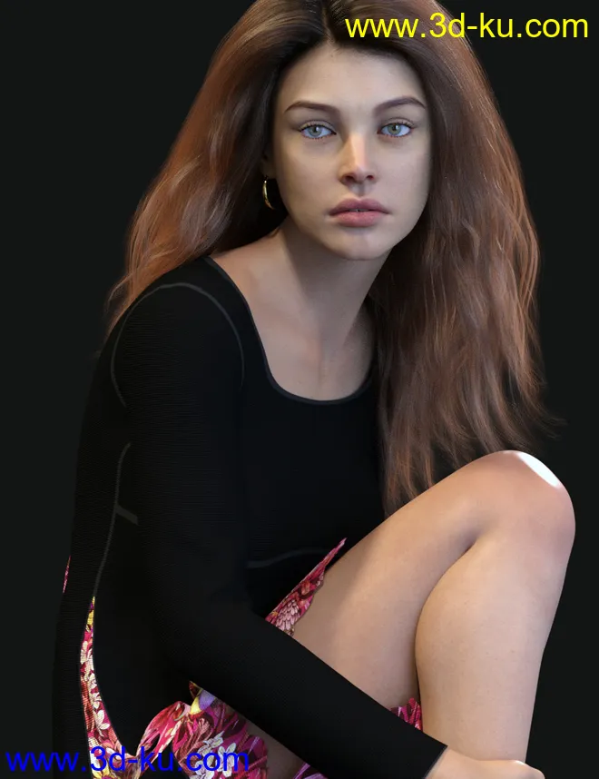 Moriah HD for Genesis 8 Female模型的图片4