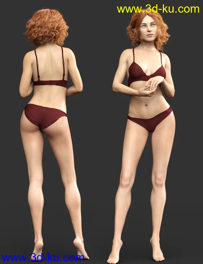 Moriah HD for Genesis 8 Female模型的图片7