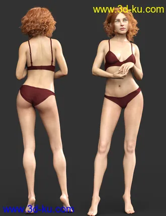 3D打印模型Moriah HD for Genesis 8 Female的图片