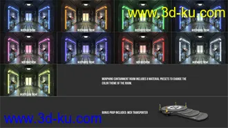 3D打印模型Morphing Containment Room的图片