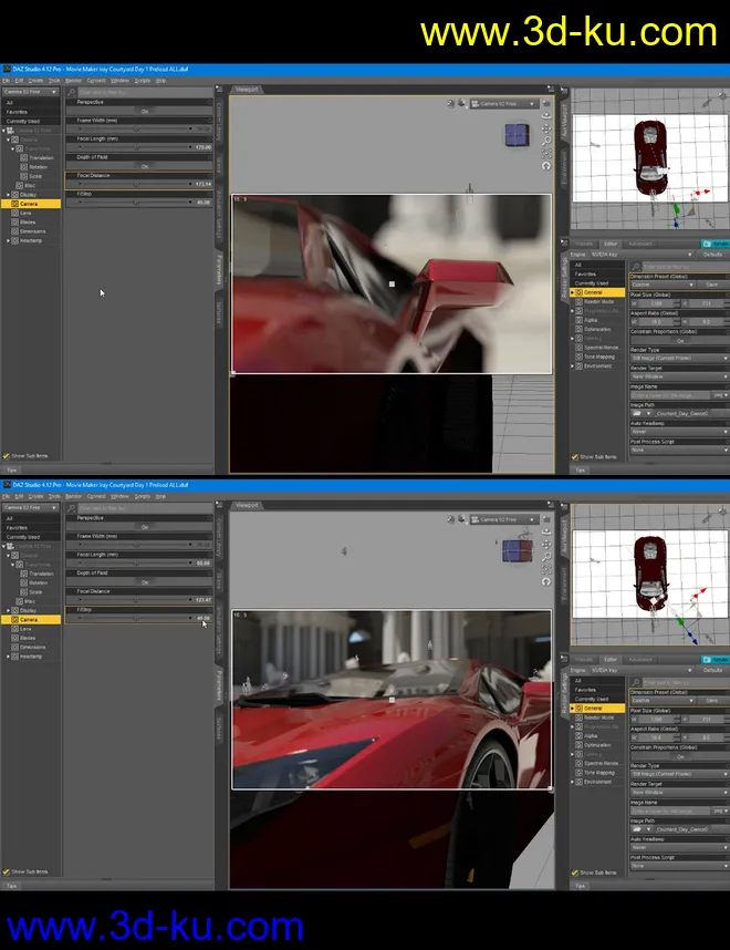 Movie Maker Iray Maestro - Video Tutorial模型的图片3