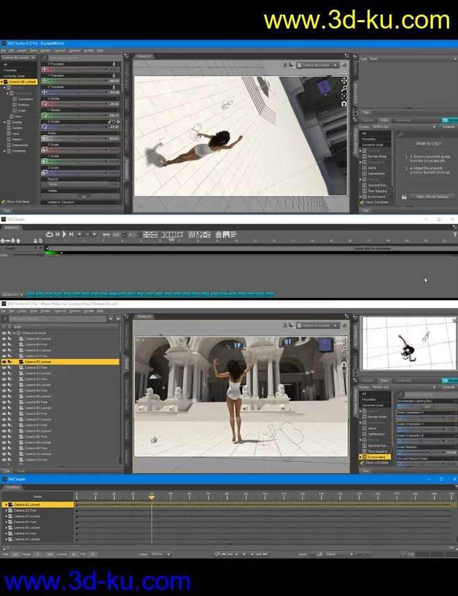 Movie Maker Iray Maestro - Video Tutorial模型的图片5