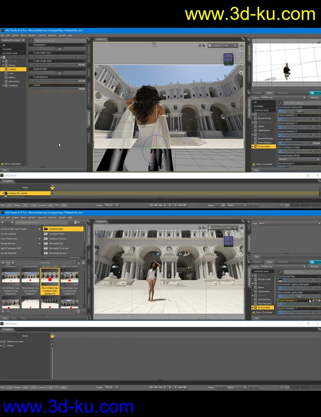 Movie Maker Iray Maestro - Video Tutorial模型的图片6