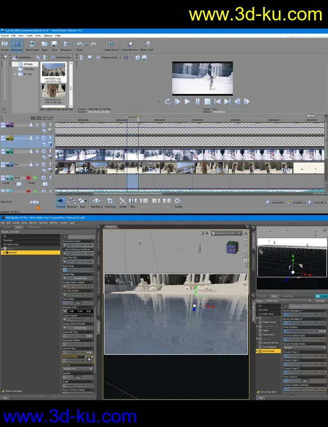 Movie Maker Iray Maestro - Video Tutorial模型的图片14