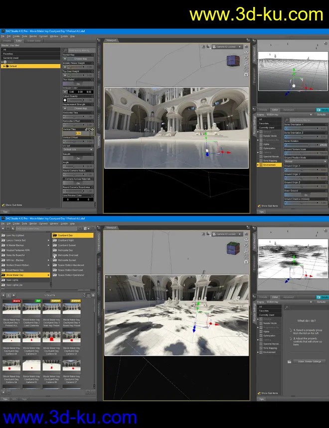 Movie Maker Iray Maestro - Video Tutorial模型的图片15