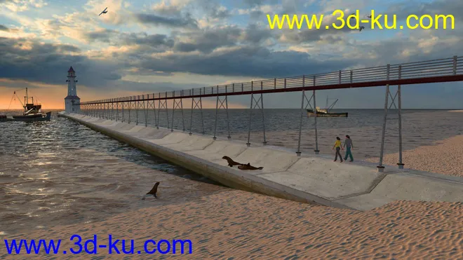 Movie Sets, Ocean Front模型的图片1
