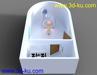 3D打印模型MRI Room的图片