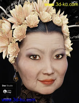 3D打印模型Ms. Rin for Genesis 8 Female的图片