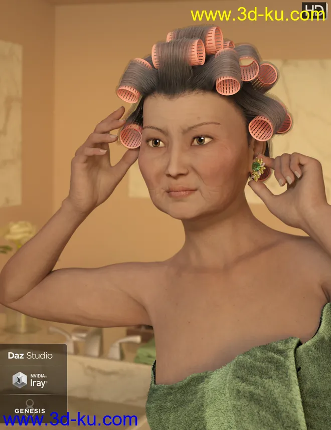 Ms. Rin for Genesis 8 Female模型的图片2