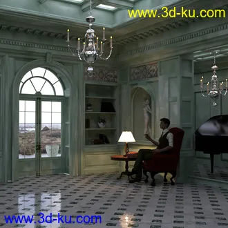 3D打印模型MS20_English_Study_for DAZ IRAY的图片