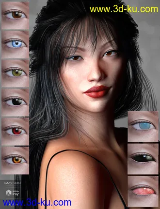 3D打印模型Mst KuchisakeOnna for Genesis 8 Female的图片