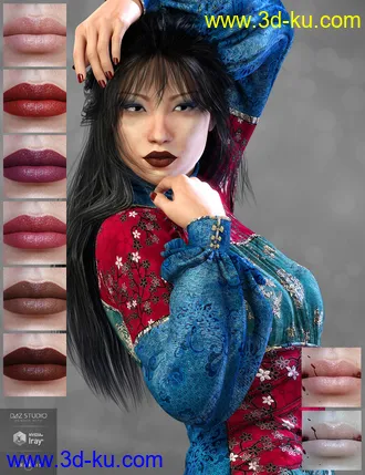 3D打印模型Mst KuchisakeOnna for Genesis 8 Female的图片