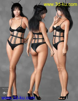 3D打印模型Mst KuchisakeOnna for Genesis 8 Female的图片