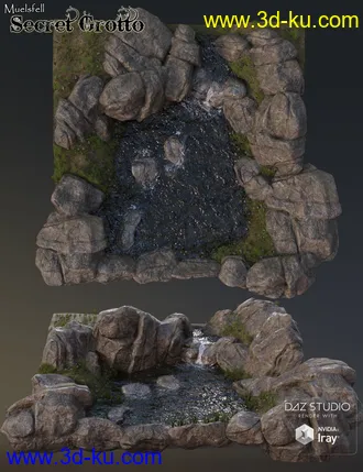 3D打印模型Muelsfell Modular Secret Grotto的图片