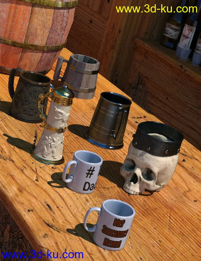 Mugs, Tankards, and Steins模型的图片1