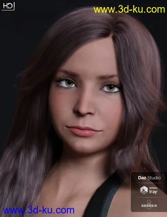 3D打印模型Muriela HD For Genesis 8 Female的图片