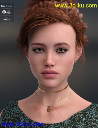 3D打印模型Natia for Genesis 8 Female的图片