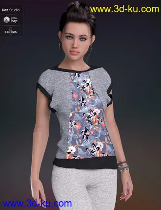 3D打印模型Natia for Genesis 8 Female的图片