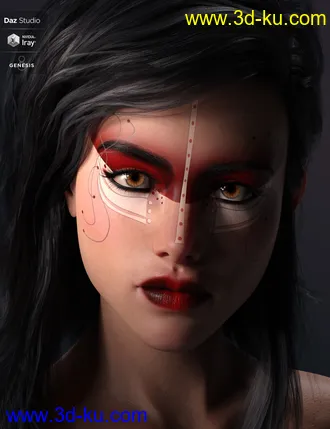 3D打印模型Natia for Genesis 8 Female的图片