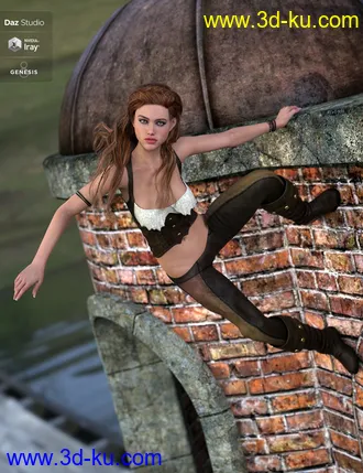 3D打印模型Natia for Genesis 8 Female的图片
