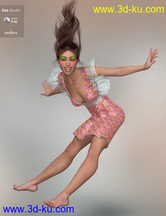 3D打印模型Natia for Genesis 8 Female的图片