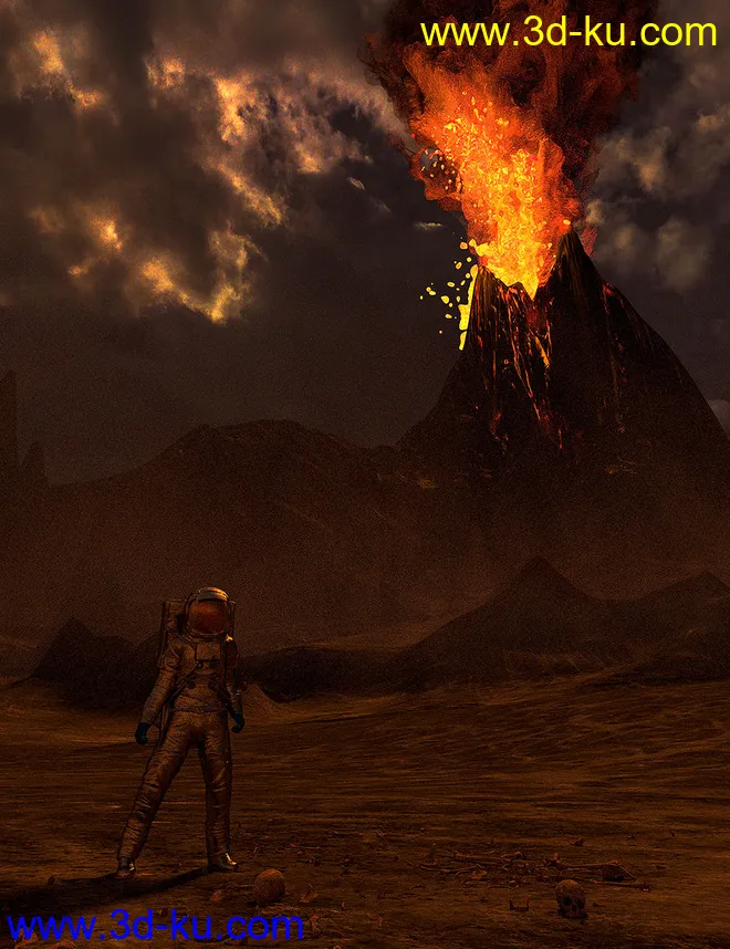 Naurfire Volcano模型的图片1