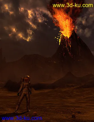 3D打印模型Naurfire Volcano的图片