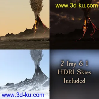 3D打印模型Naurfire Volcano的图片