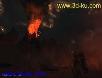 3D打印模型Naurfire Volcano的图片