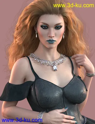 3D打印模型Nessalaeyn for Genesis 8 Female的图片
