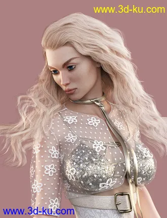 3D打印模型Nessalaeyn for Genesis 8 Female的图片