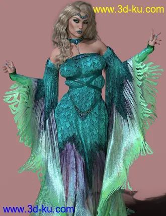3D打印模型Nessalaeyn for Genesis 8 Female的图片