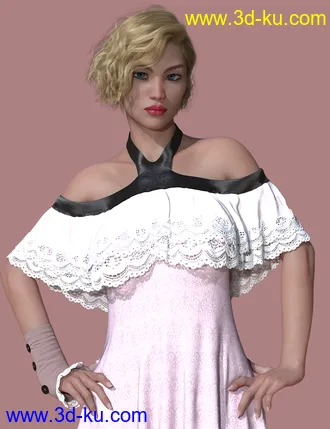 3D打印模型Nessalaeyn for Genesis 8 Female的图片