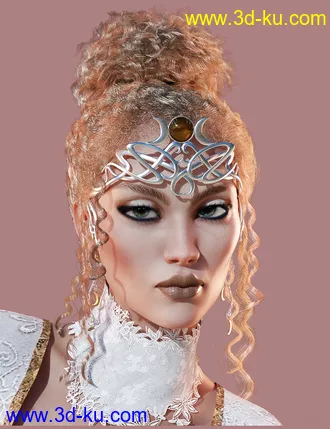 3D打印模型Nessalaeyn for Genesis 8 Female的图片