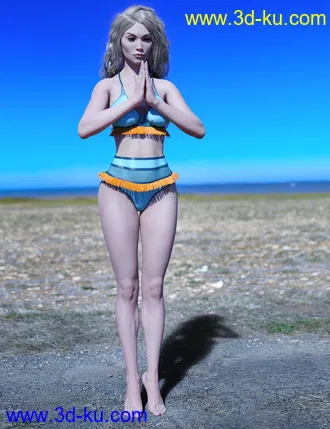 3D打印模型Nessalaeyn for Genesis 8 Female的图片