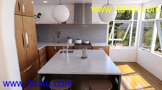 3D打印模型Nostalgic Kitchen的图片